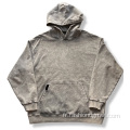 Hoodie d'impression Puff Imprimée en coton Terry Vintage Mens Vintage